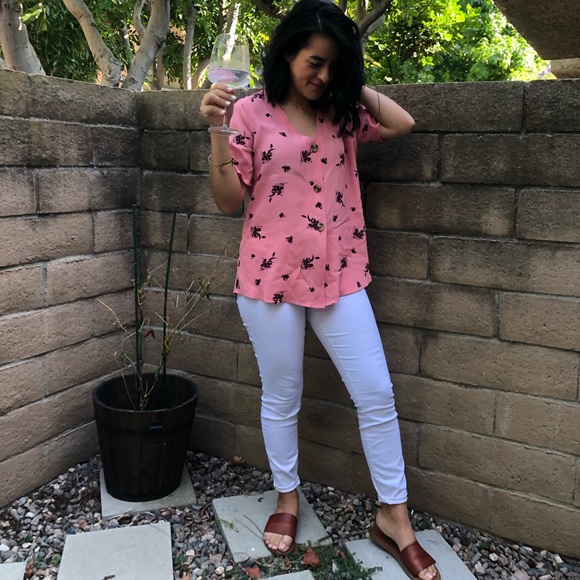 Something Navy Blouse - Picture 2 of 2